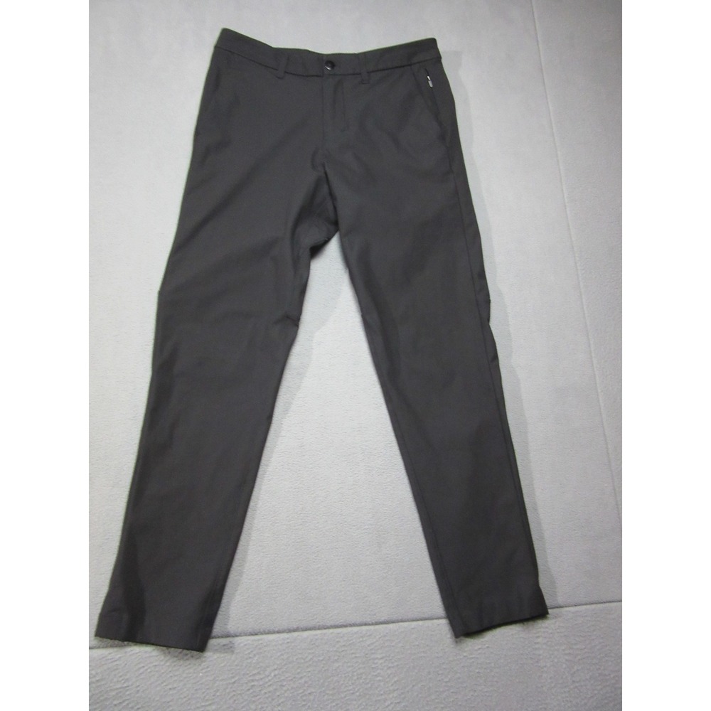 Lululemon Pant Mens 31 Black Performance Commission Slim Athleisure Casual